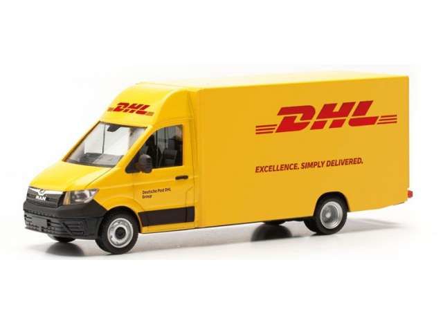 1/87 MAN TGE Paketdistr. Deutsche Post *DHL*, yellow/red
