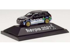 1/87 Audi Q7 Herpa Weihnachten/X-Mas 2021, black/white/green