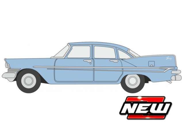 1/87 1959 Plymouth Savoy Sedan, light blue