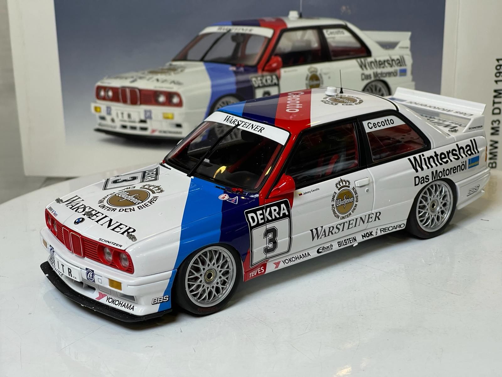 AUTOART - BMW - 3-SERIES M3 E30 N 3 DTM 1991 CECOTTO