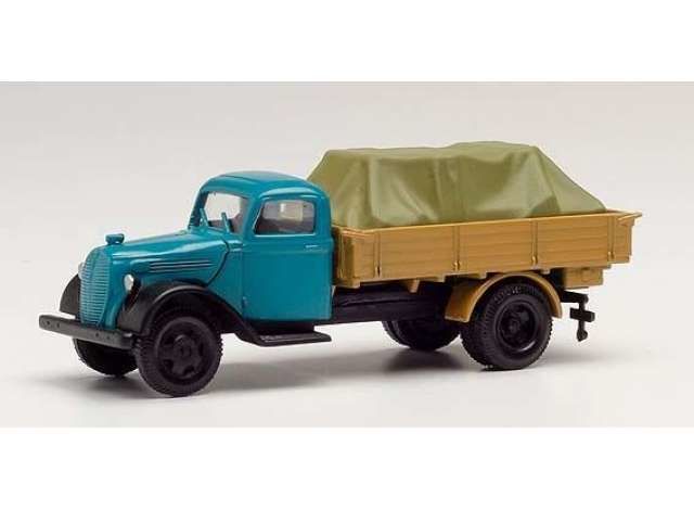 1/87 Ford V 3000 Pr.-LKW + charge, blue