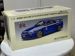 AUTOART - NISSAN - SKYLINE GT-R (R34) NISMO SPORT RESETTING VERSION 2007