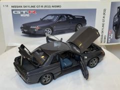 AUTOART - NİSSAN SKYLİNE GT-R (R32) NISMO (GUN GRAY)