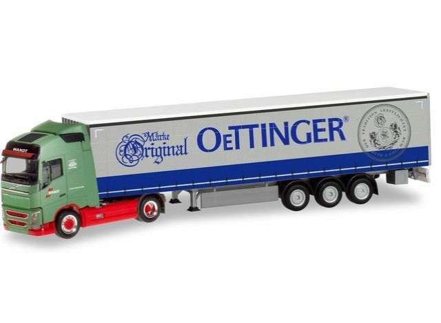 1/87 Volvo FH Gl. G.Sz. *Wandt/Oettinger*, green/red/blue/grey