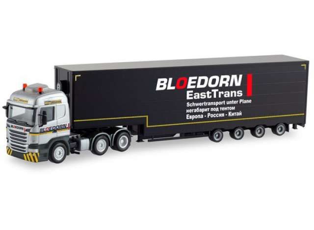 1/87 Scania R HL 6x2 V.Sz. *Bloedorn*, silver/black