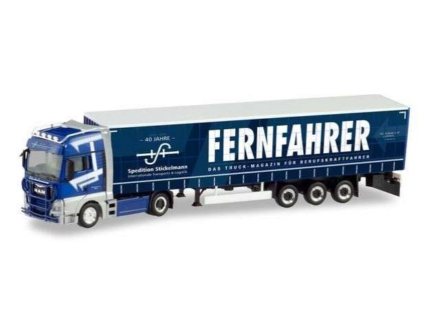 1/87 MAN TGX XXL E6c G.Sz. Stickelmann/Fernfahrer, blue