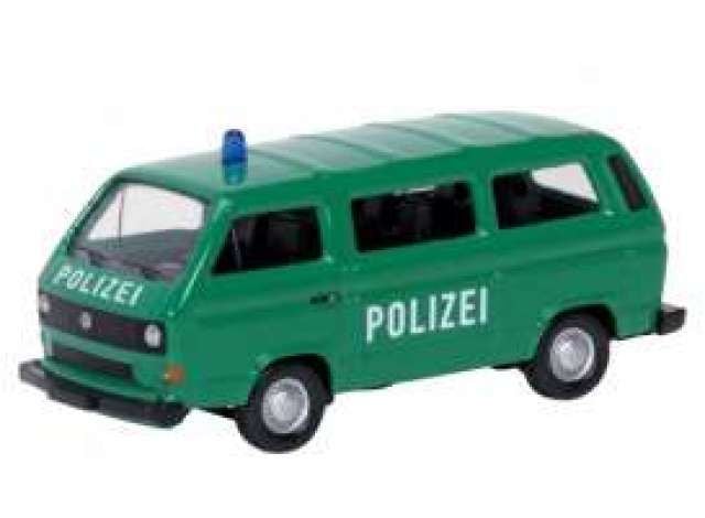 Volkswagen T3a bus Polizei, green