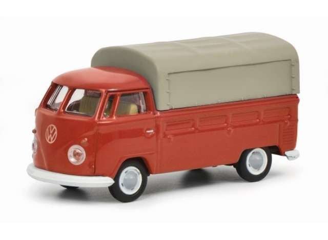 Volkswagen T1 Pickup with roof, red