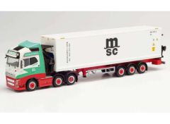 1/87 Volvo FH Gl. XL Hammar C. Sl. *Enger Transport/MSC*, green/red/white