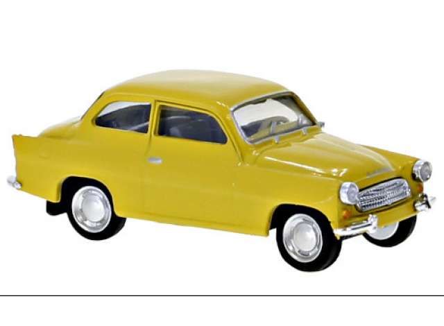 1/87 1960 Skoda Octavia, yellow