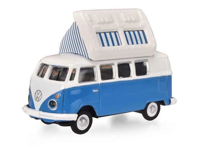 Volkswagen T1c Camper, blue/white