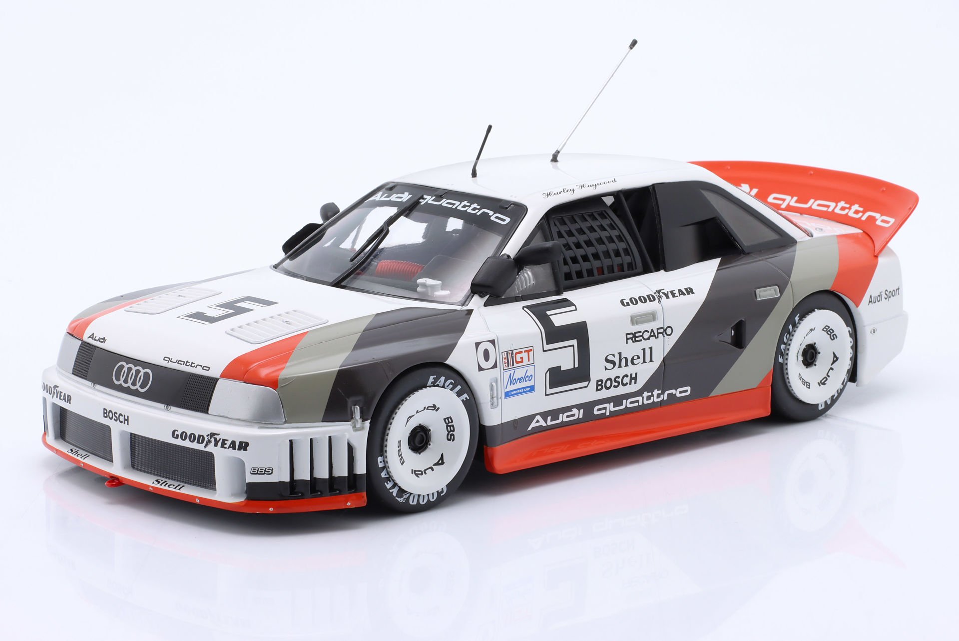 WERK83 - AUDI - 90 QUATTRO IMSA GTO TEAM AUDI SPORT N 5 2nd LAGUNA IMSA 1989 HURLEY HAYWOOD