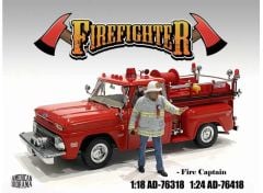 1/18 firefighters *fire captain* figure