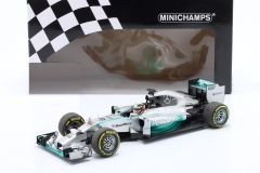 MINICHAMPS - MERCEDES GP - F1 MGPW05 HYBRID TEAM AMG PETRONAS N 44 WORLD CHAMPION SEASON 2014 LEWIS HAMILTON