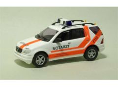 1/87 Mercedes Benz M-klasse *Notarzt Nordvorpommern*, white/red