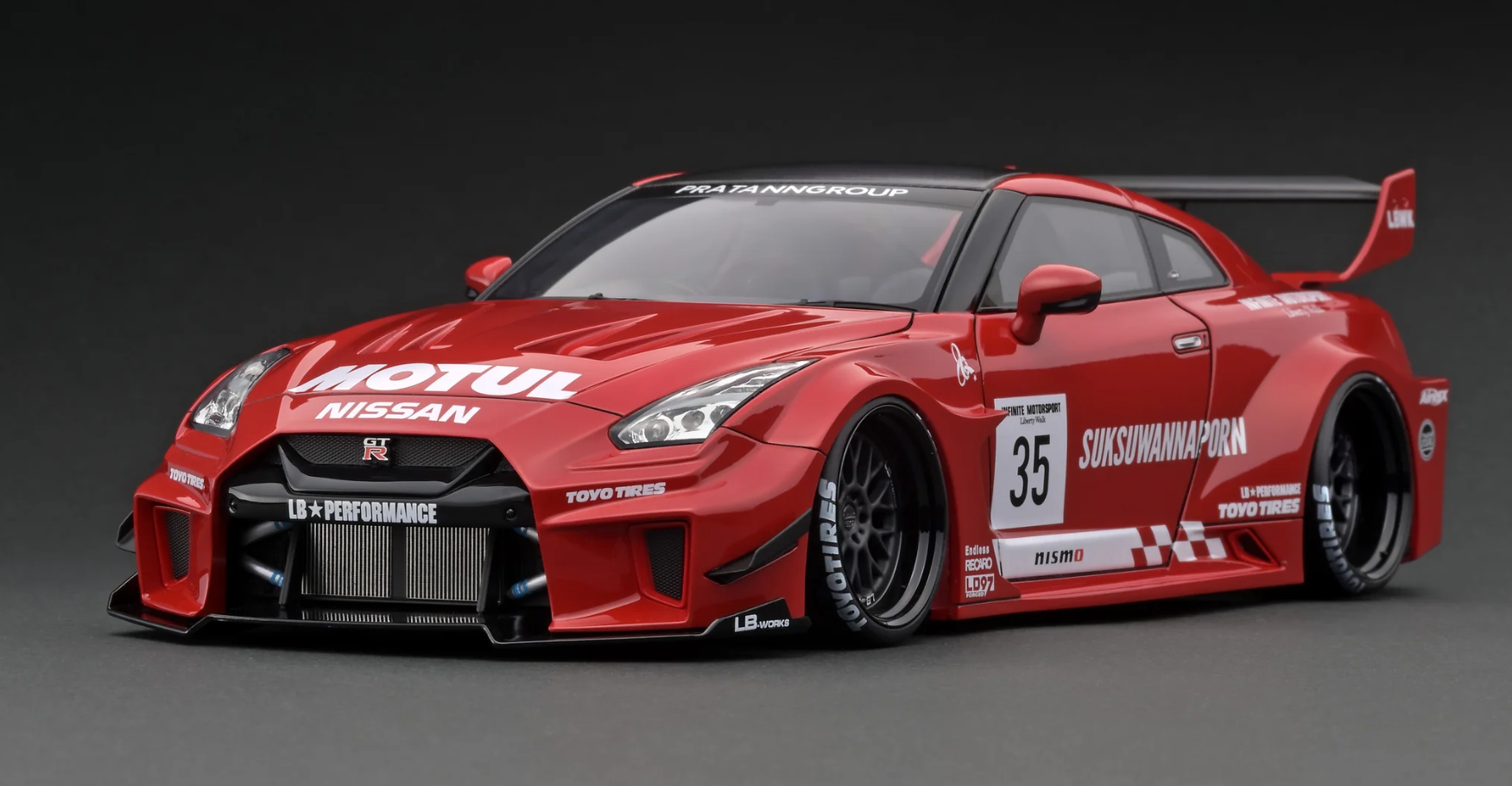 IG2444 LB-Silhouette WORKS GT Nissan 35GT-RR Red