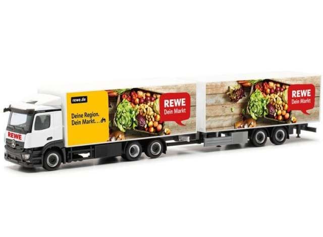 1/87 Mercedes Benz Actros Classicspace 2.3 T.Hz. *REWE*, various