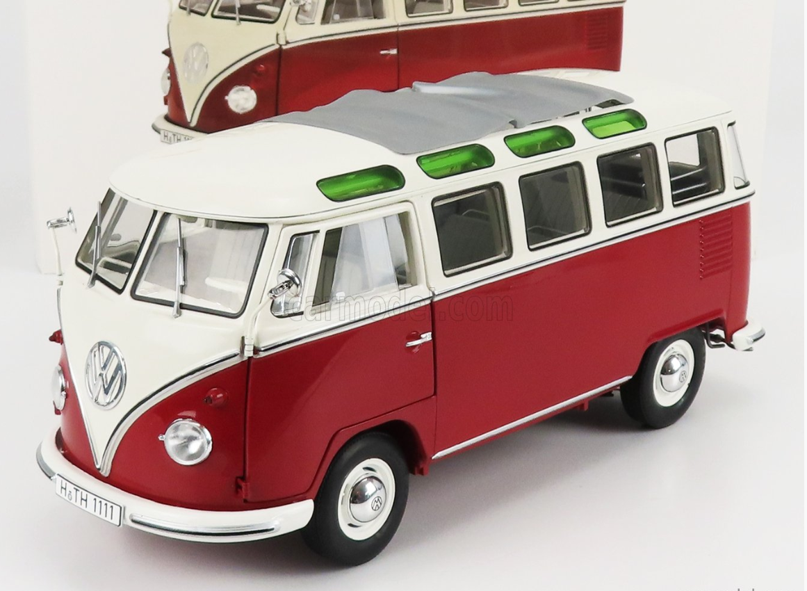 SCHUCO - VOLKSWAGEN - T1 SAMBA MINIBUS 1962