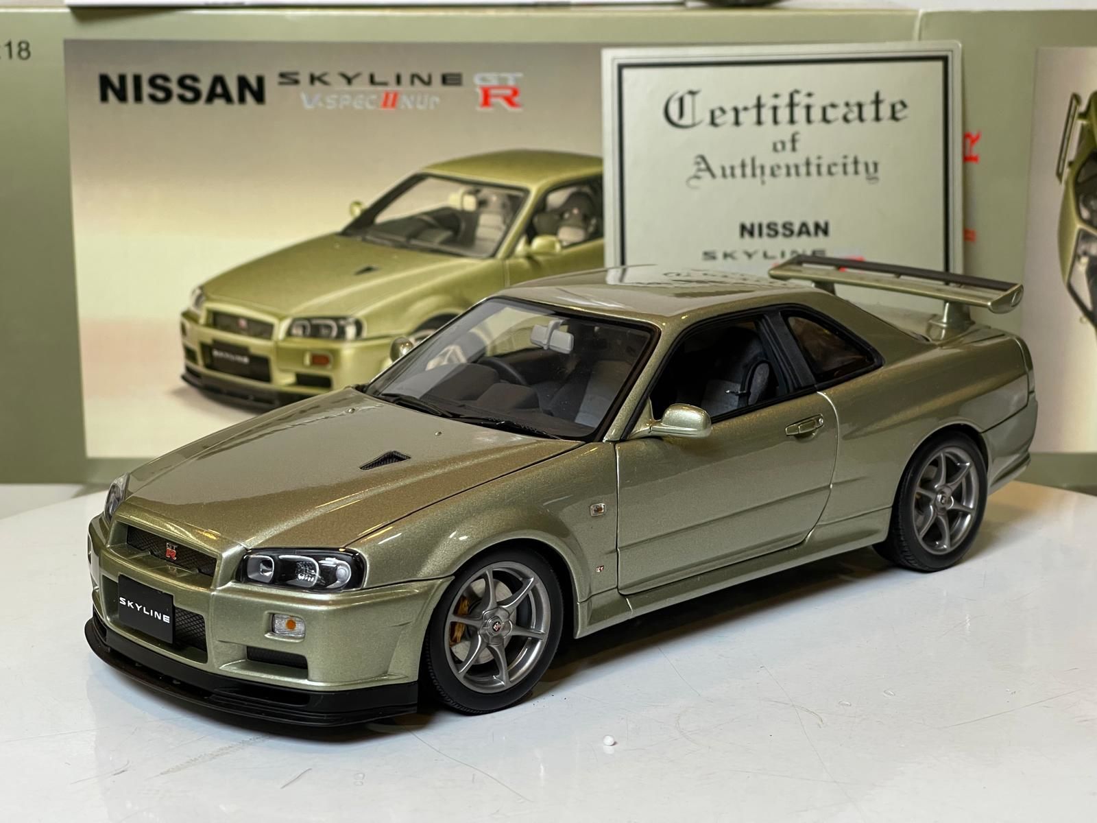 AUTOART - NISSAN - GT-R (R34) V-SPEC II NURBURGRING EDİTİON