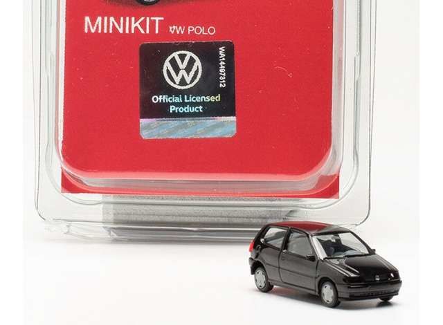 1/87 Volkswagen Polo 2d, black (Minikit)