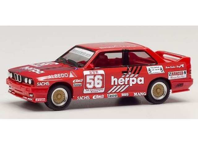 Modèle Réduit BMW M3 E30 DTM 1987 #12 Warsteiner - Échelle 1/87 Herpa - Occasion Sans Boîte