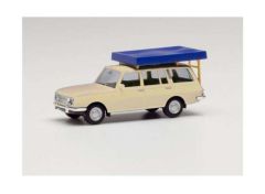 1/87 Wartburg 353 `66 Tourist + Dachzelt, creme