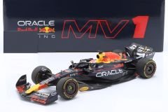 MINICHAMPS - RED BULL - F1 RB19 TEAM ORACLE RED BULL RACING N 1 WORLD CHAMPION WINNER MONACO GP 2023 MAX VERSTAPPEN