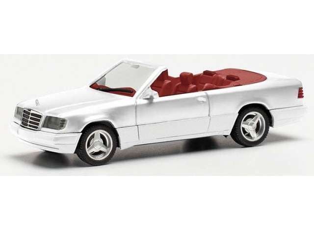 1/87 Mercedes Benz 320 CE Cabrio + Brabus rims, white