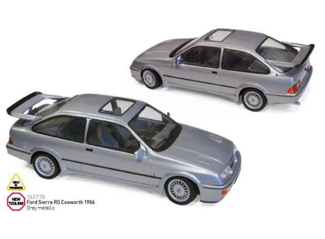 1986 Ford Sierra RS Cosworth, grey metallic