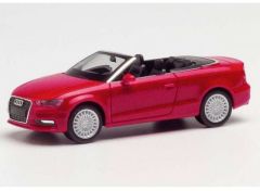 Audi A3 cabrio, red