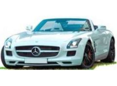 2010 Mercedes SLS AMG Roadster, metallic white