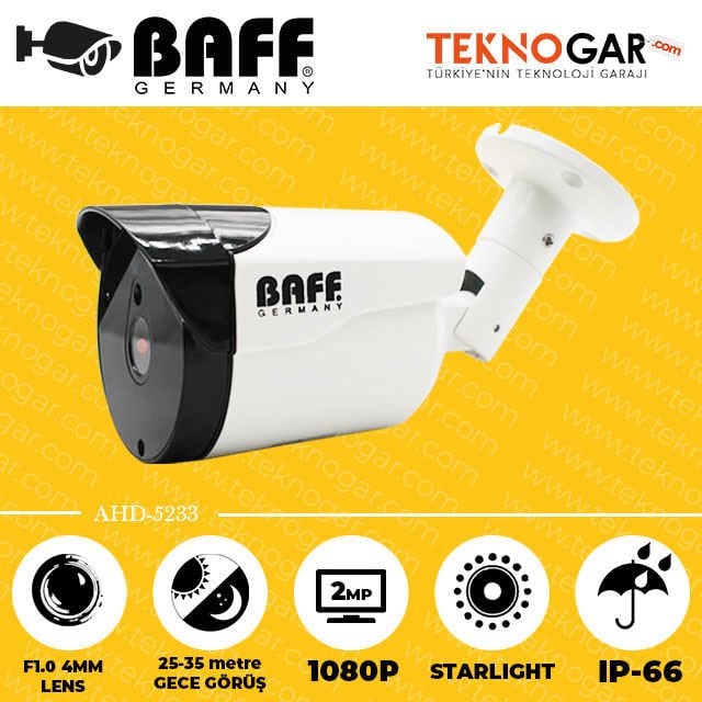 BAFF AHD 5233 2MP 4in1