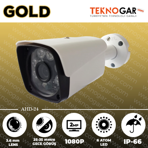 GOLD AHD 24 2MP 4in1
