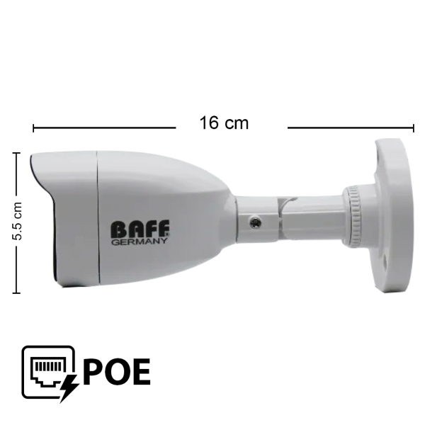 BAFF IP-5212 2MP POE H.265+