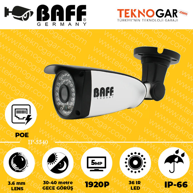 BAFF IP-5540 5MP POE