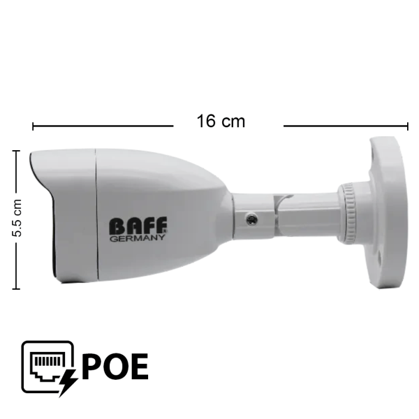 BAFF IP-5512 5MP POE H.265+