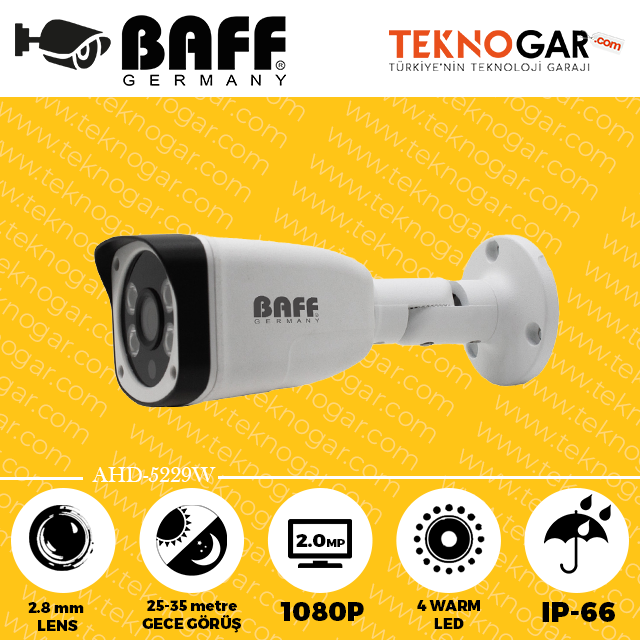 BAFF AHD 5229W 2MP 4in1