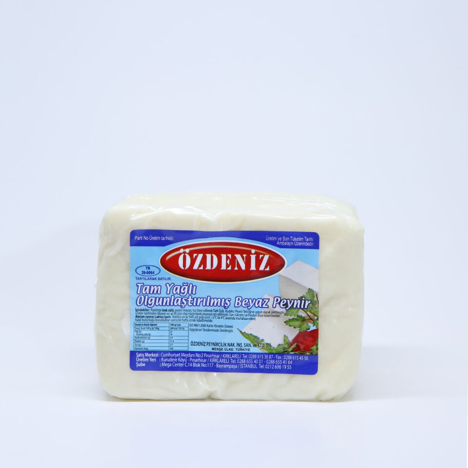ÖZDENİZ İNEK PEYNİRİ LOKUM KIVAMINDA