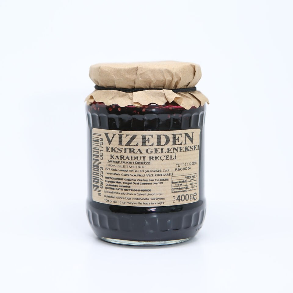 VİZEDEN KARADUT REÇELİ (400Gr)