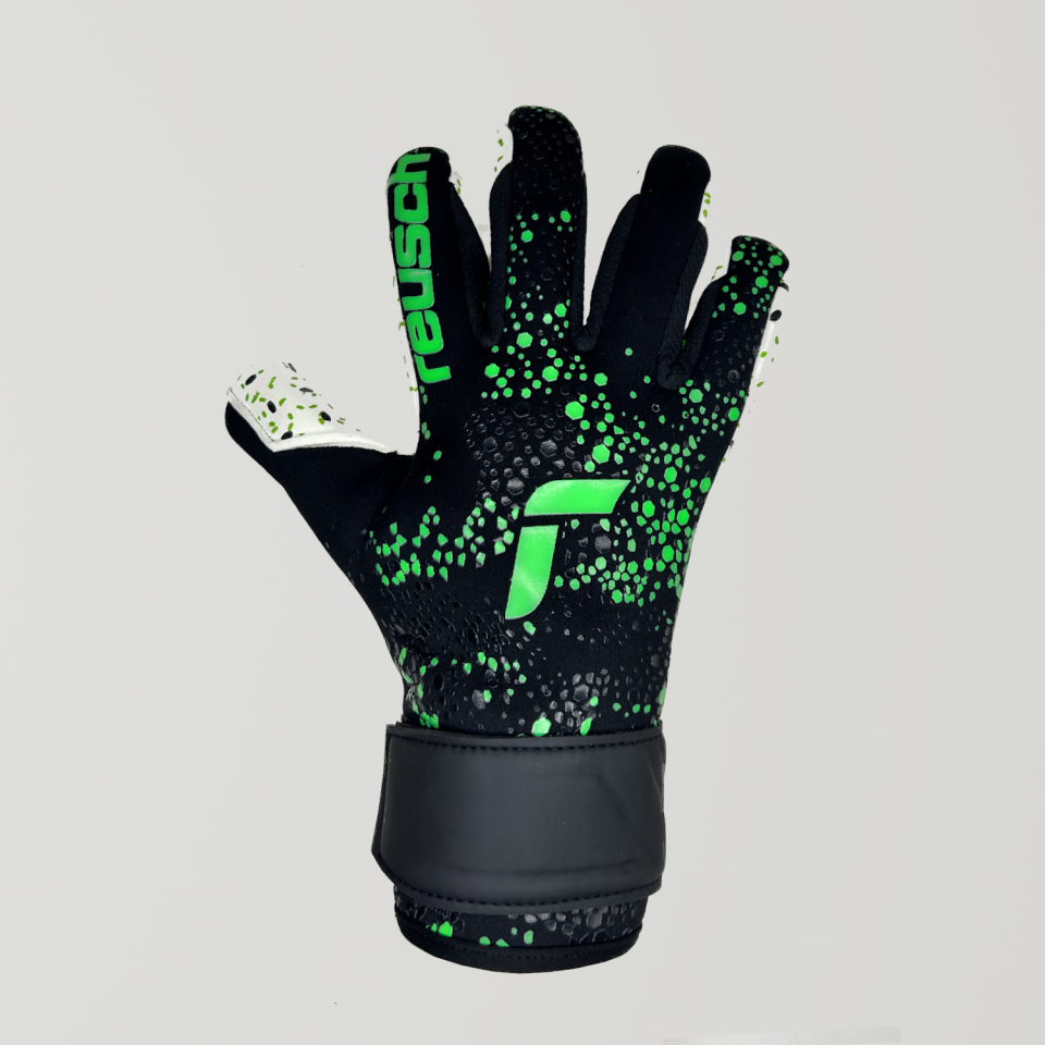 REUSCH PURE CONTACT KALECİ ELDİVENİ (SİYAH / YEŞİL)