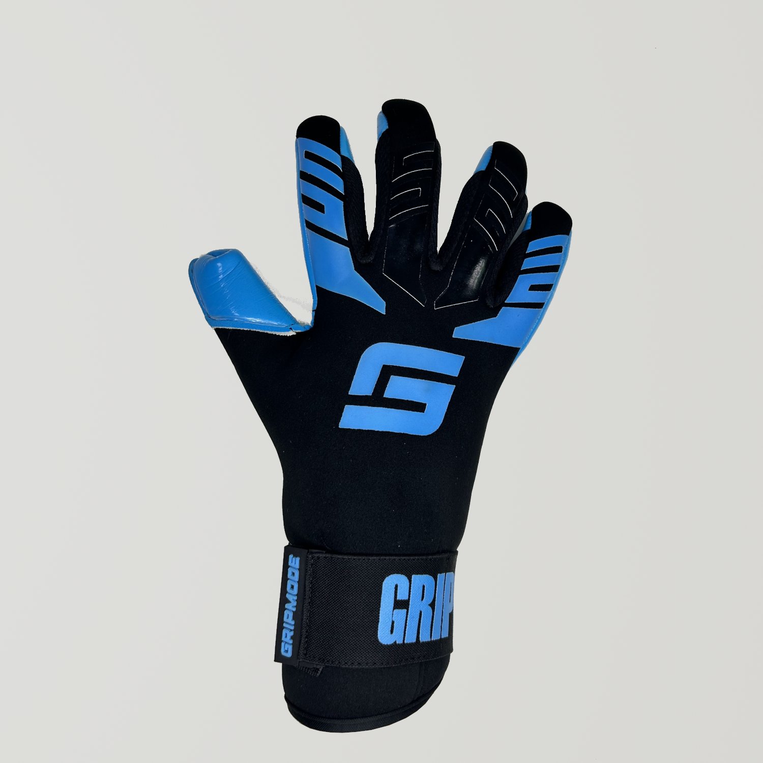 GRIPMODE Kaleci Eldiveni (Siyah-Neon MAVİ)