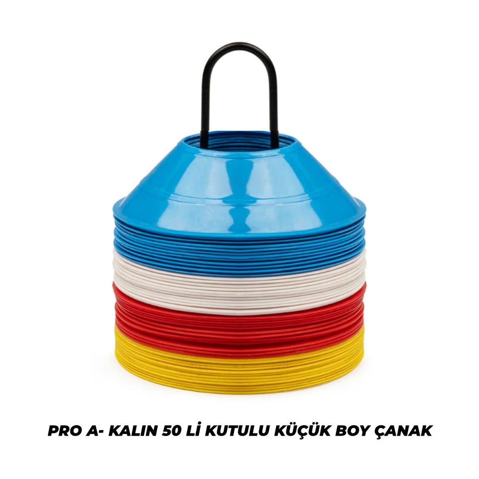 Pro Antrenman Çanağı küçük boy (4 renk) 50 LI SET