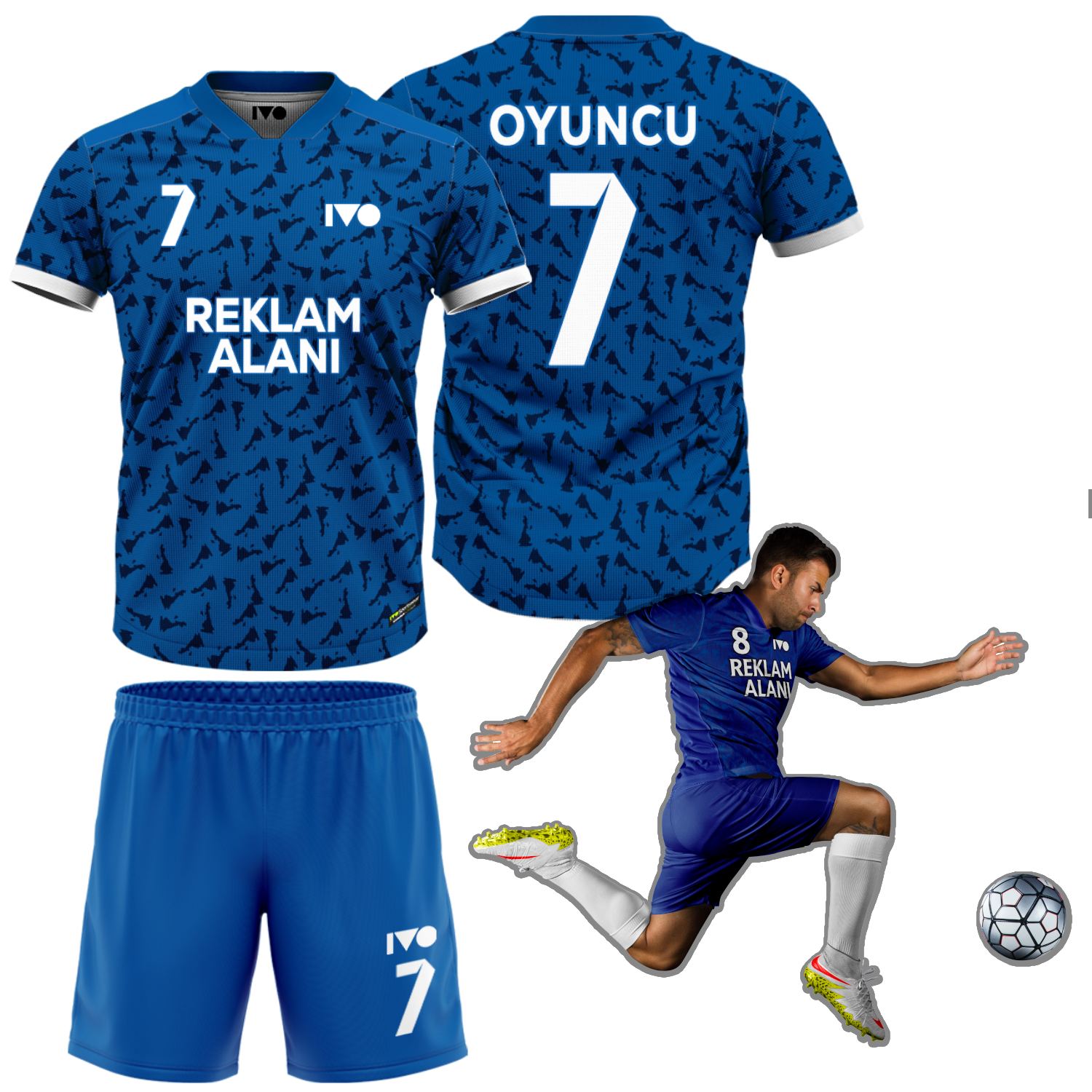 Blue London Futbol Forması XX