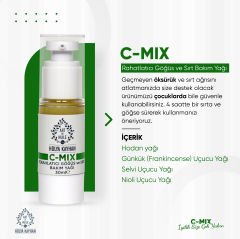 Chestmix - ﻿Öksürük - Rahatlatıcı Göğüs ve Sırt Bakım Yağı - 30 ML