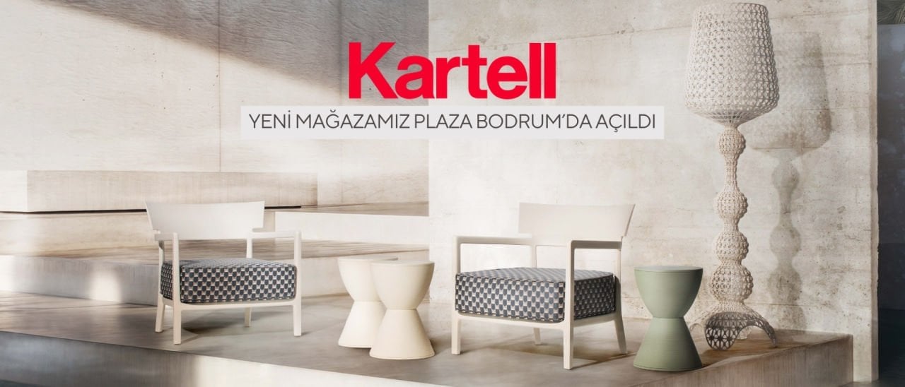 Yeni Kartell mağazamız Plaza Bodrum'da