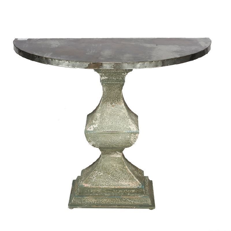 Yarım Ay Pedestal  Konsol H:79 cm