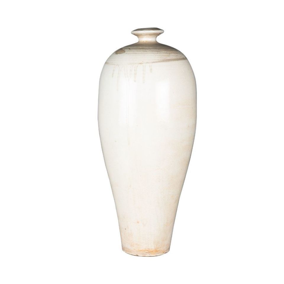Vazo Beyaz 20x40 cm