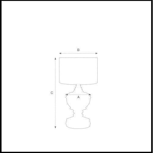 Hourglass Masa Lambası