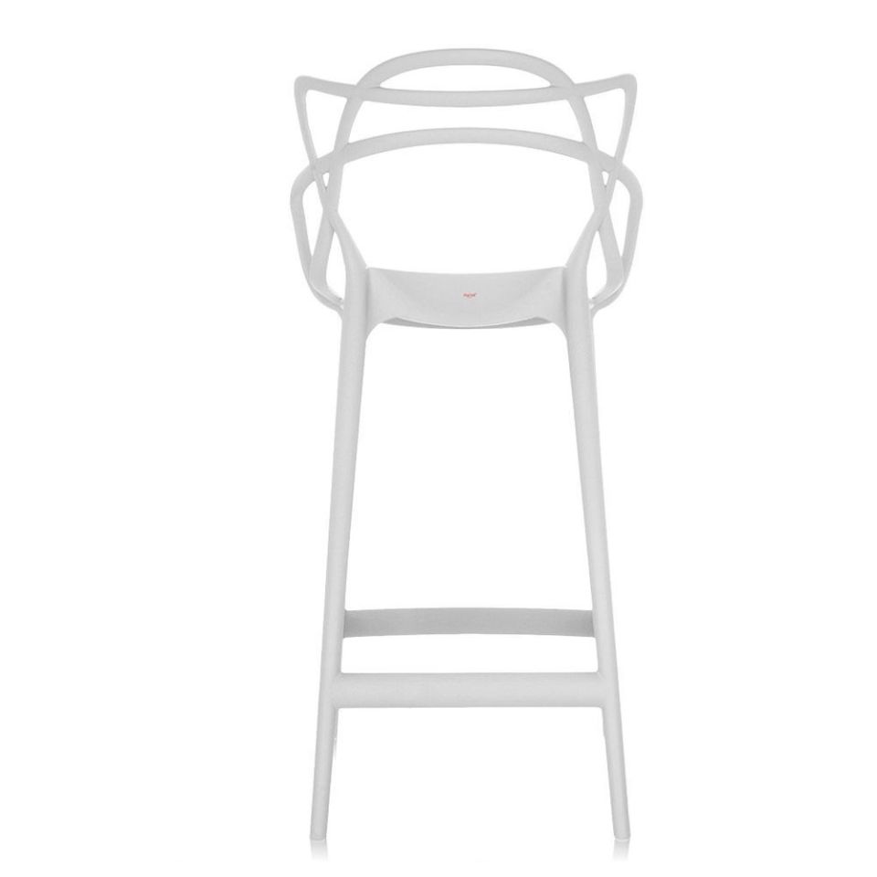 Masters Bar Sandalyesi Beyaz H:99 cm