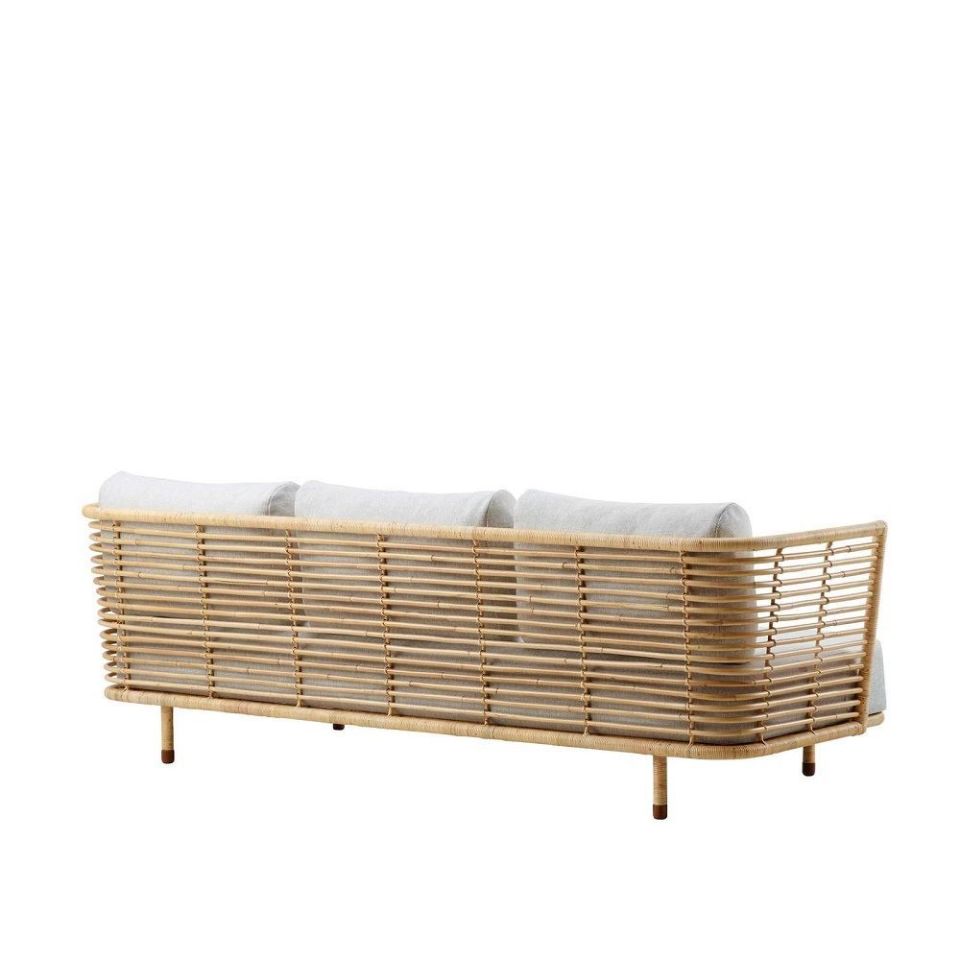 Sense 3'lü Kanepe Naturel Rattan 222 cm